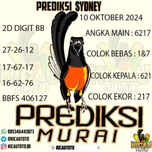 PREDIKSI SYDNEY HARI INI TANGGAL 10 OKTOBER 2024