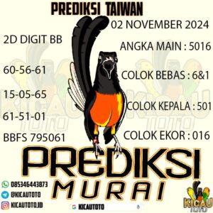 PREDIKSI TAIWAN HARI INI TANGGAL 02 NOVEMBER  2024